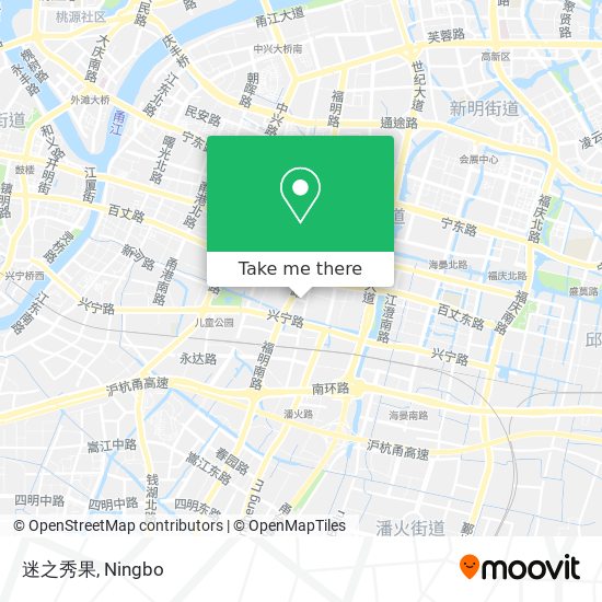 迷之秀果 map