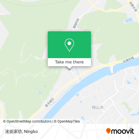 迷妮家纺 map