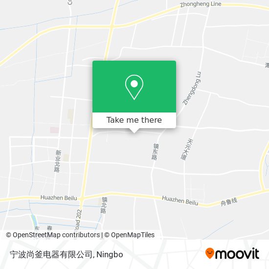 宁波尚釜电器有限公司 map