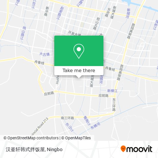汉釜轩韩式拌饭屋 map