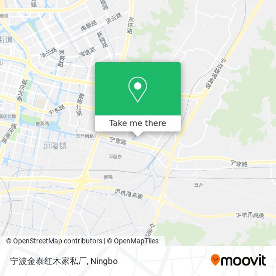 宁波金泰红木家私厂 map