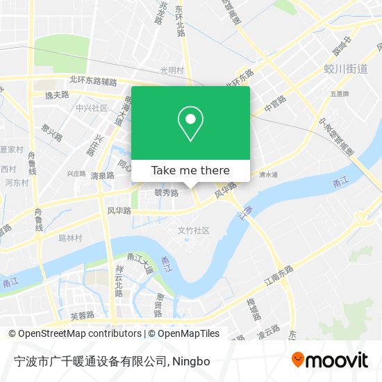 宁波市广千暖通设备有限公司 map