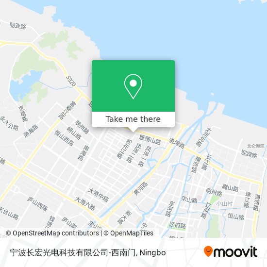 宁波长宏光电科技有限公司-西南门 map