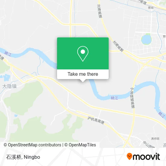 石溪桥 map