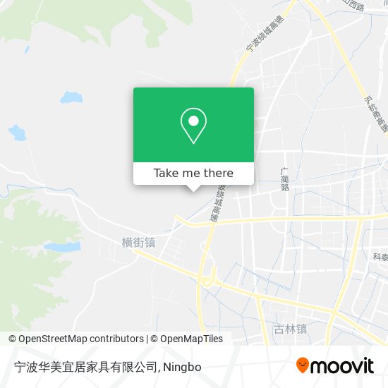 宁波华美宜居家具有限公司 map