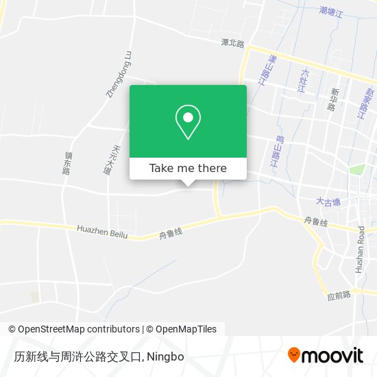 历新线与周浒公路交叉口 map
