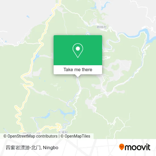 四窗岩漂游-北门 map