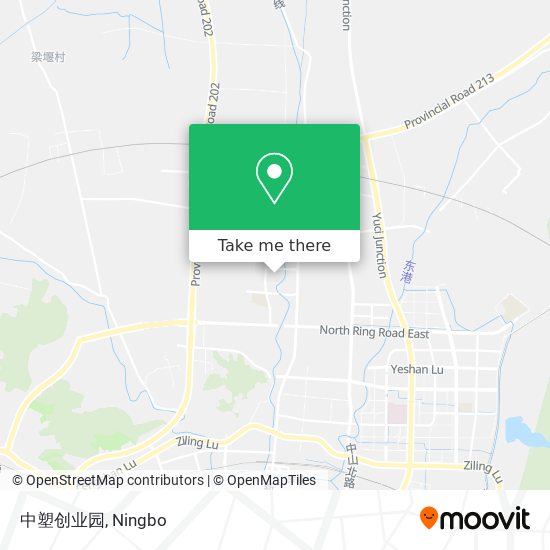 中塑创业园 map