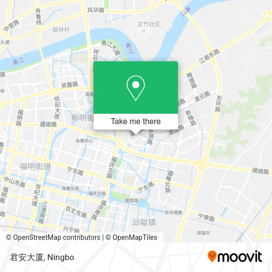 君安大厦 map
