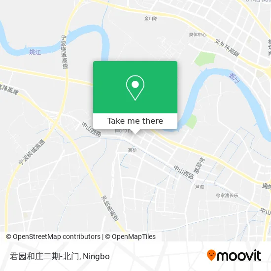 君园和庄二期-北门 map