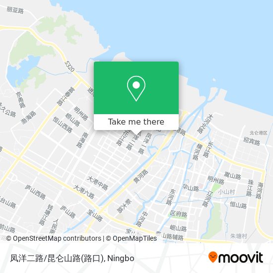 凤洋二路/昆仑山路(路口) map