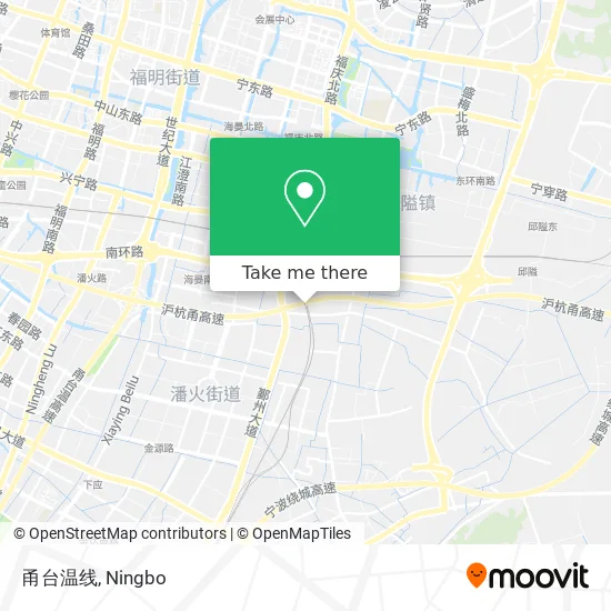 甬台温线 map