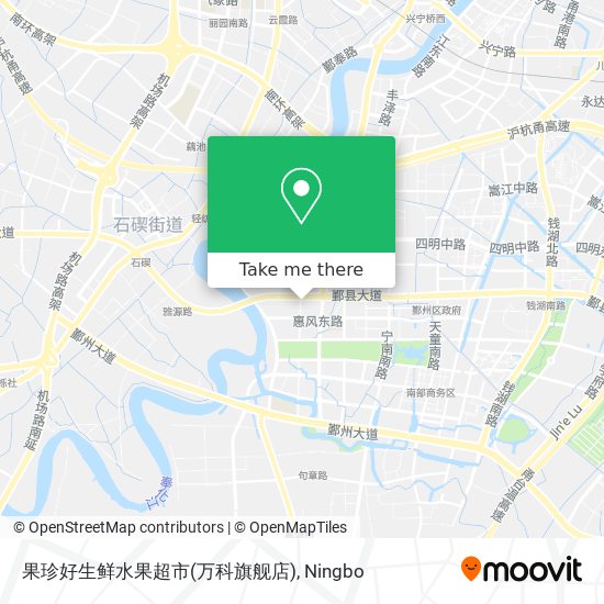 果珍好生鲜水果超市(万科旗舰店) map