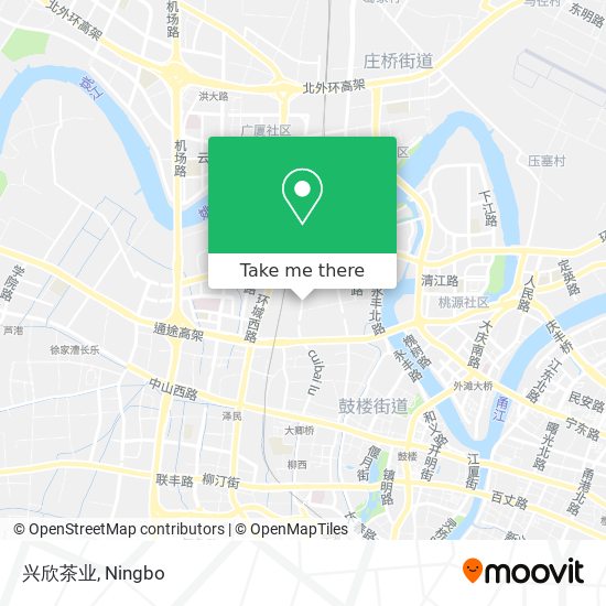 兴欣茶业 map