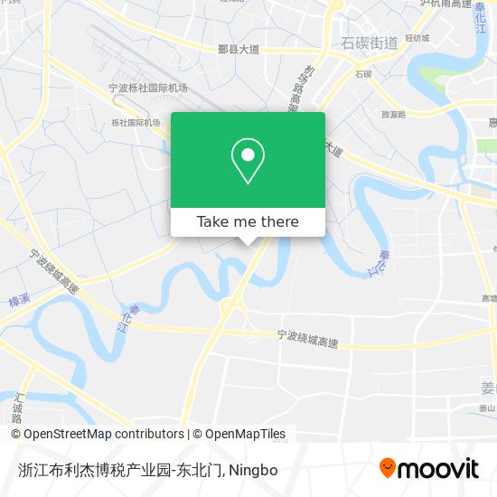 浙江布利杰博税产业园-东北门 map