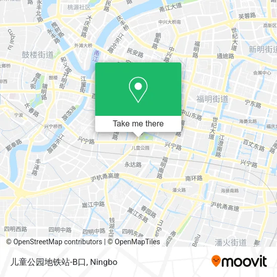 儿童公园地铁站-B口 map