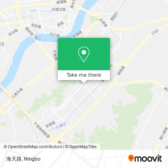 海天路 map