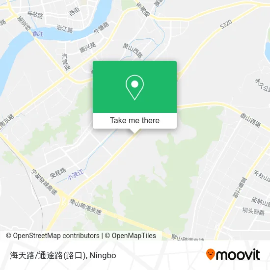 海天路/通途路(路口) map