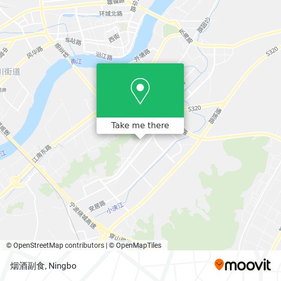 烟酒副食 map