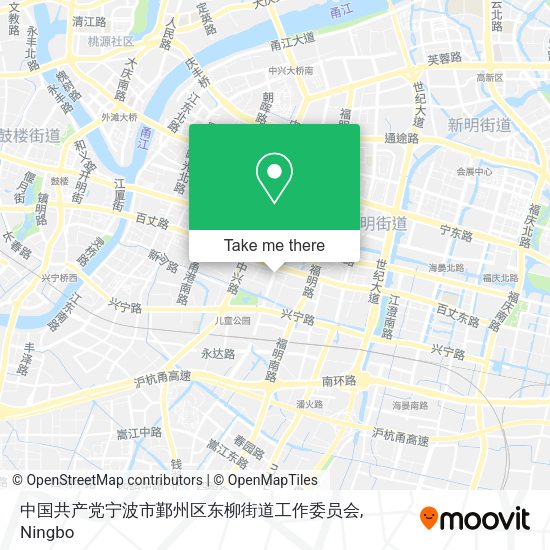 中国共产党宁波市鄞州区东柳街道工作委员会 map