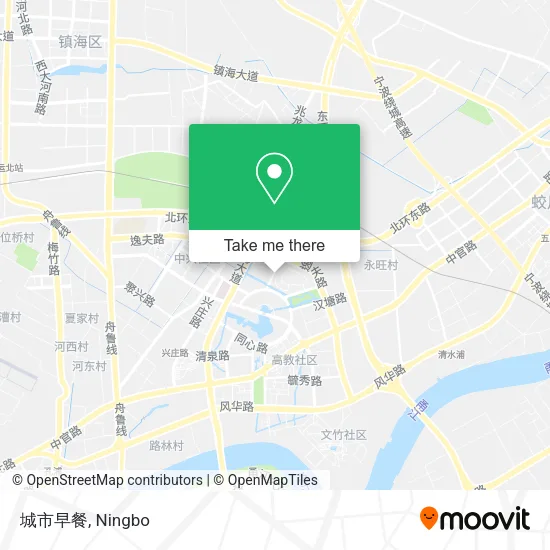 城市早餐 map