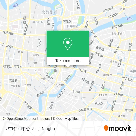 都市仁和中心-西门 map