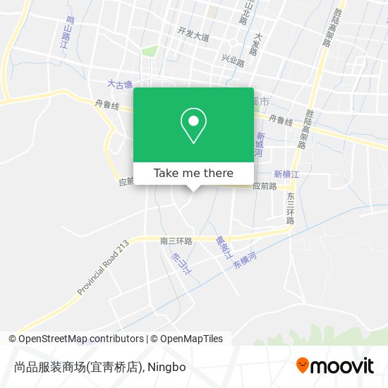 尚品服装商场(宜靑桥店) map