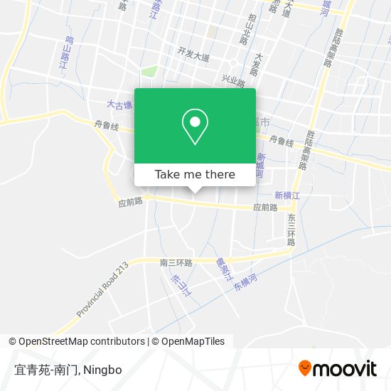 宜青苑-南门 map