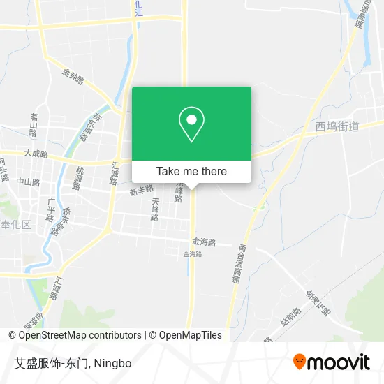 艾盛服饰-东门 map
