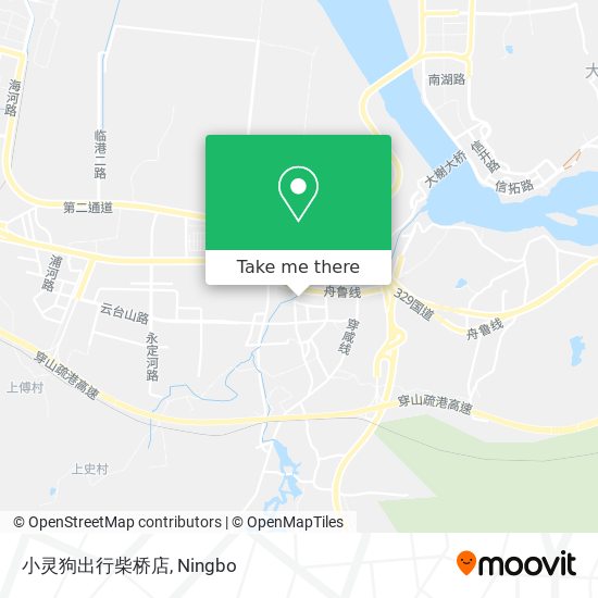 小灵狗出行柴桥店 map