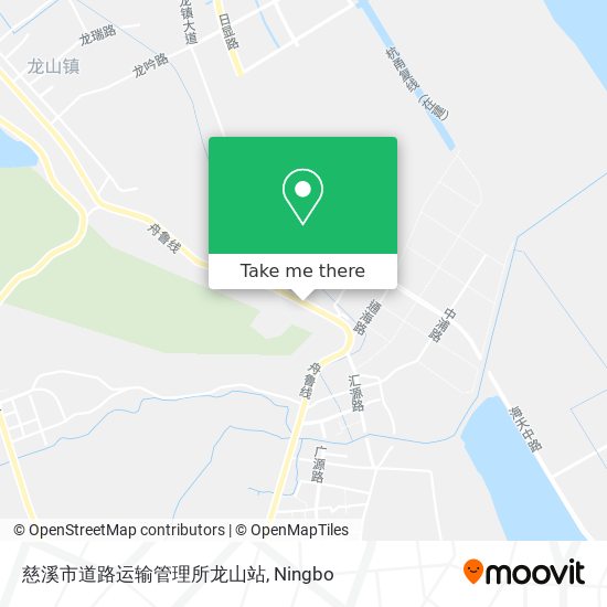 慈溪市道路运输管理所龙山站 map