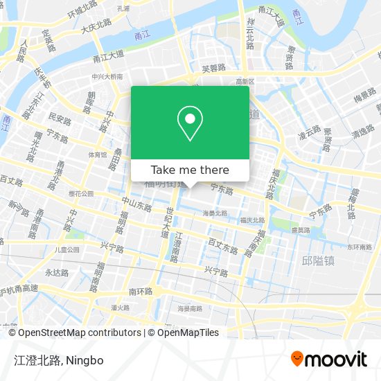 江澄北路 map