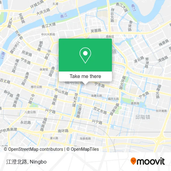 江澄北路 map