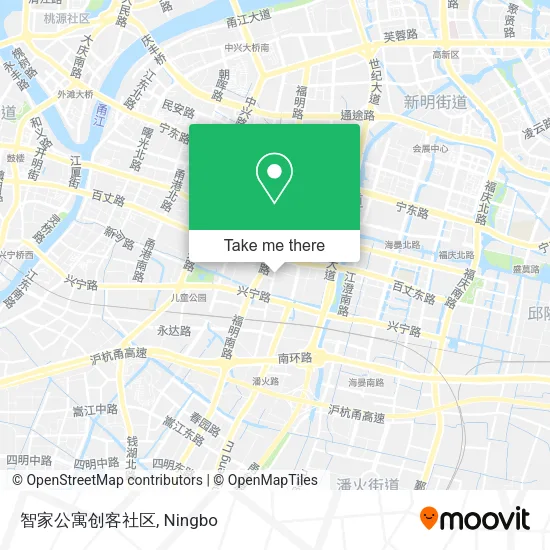 智家公寓创客社区 map