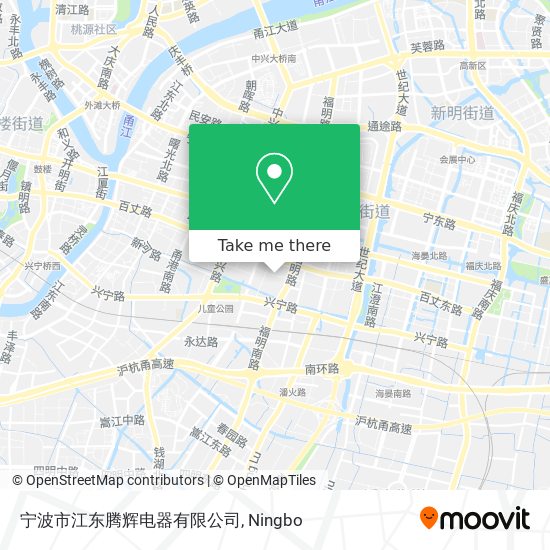 宁波市江东腾辉电器有限公司 map