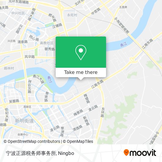 宁波正源税务师事务所 map