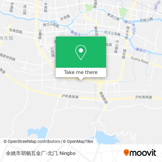 余姚市胡杨五金厂-北门 map