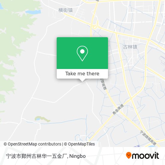 宁波市鄞州古林华一五金厂 map