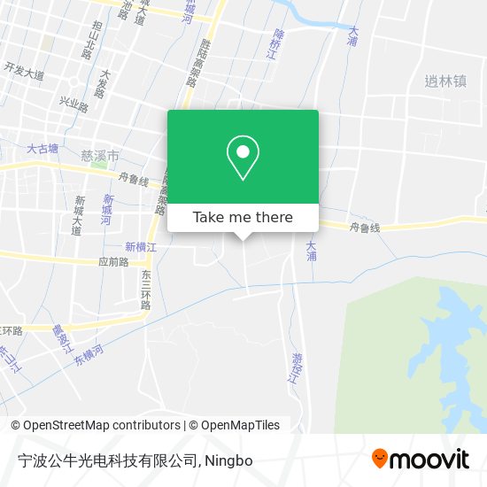 宁波公牛光电科技有限公司 map