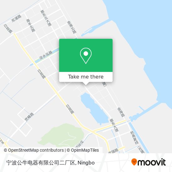 宁波公牛电器有限公司二厂区 map