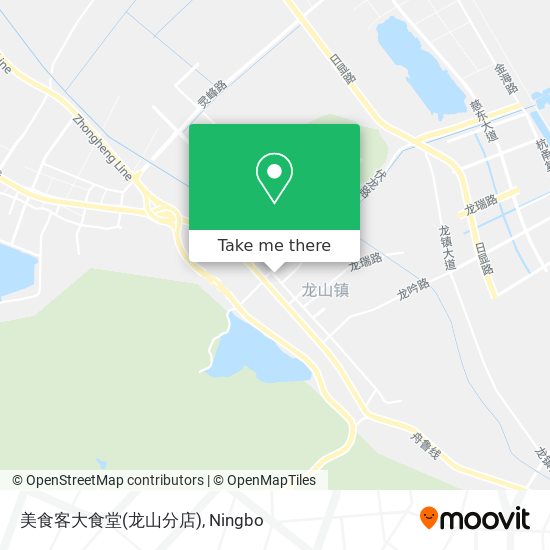 美食客大食堂(龙山分店) map