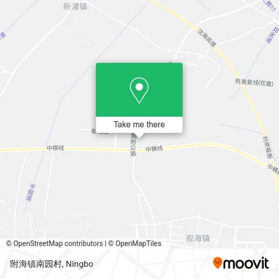 附海镇南园村 map