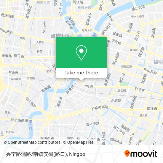 兴宁路辅路/南镇安街(路口) map