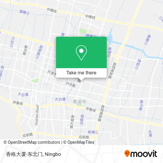 香格大厦-东北门 map