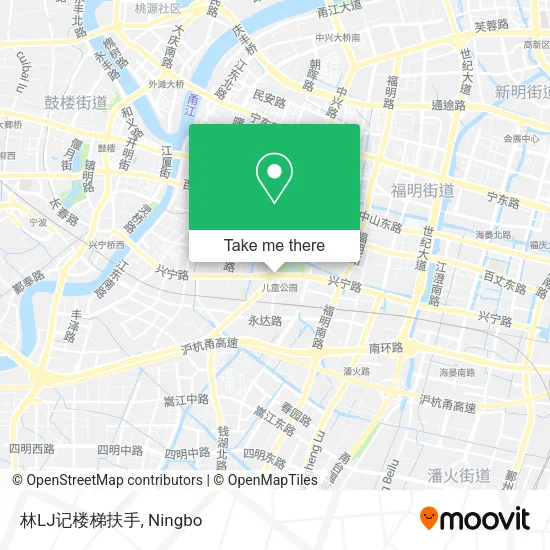 林LJ记楼梯扶手 map