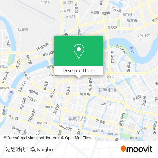 港隆时代广场 map