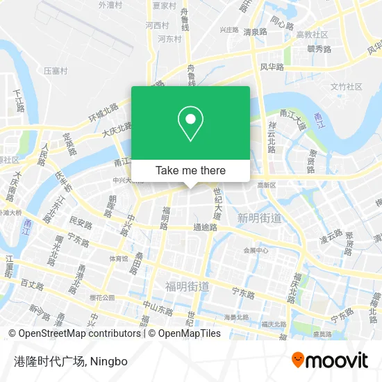 港隆时代广场 map