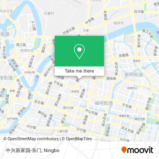 中兴新家园-东门 map