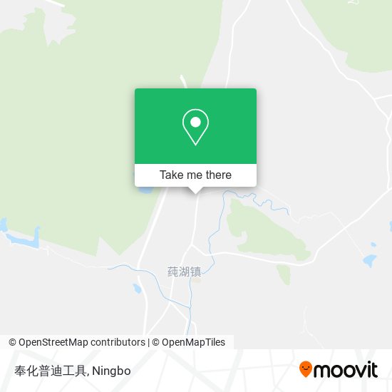 奉化普迪工具 map