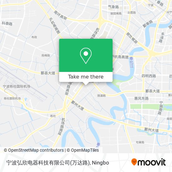 宁波弘欣电器科技有限公司(万达路) map